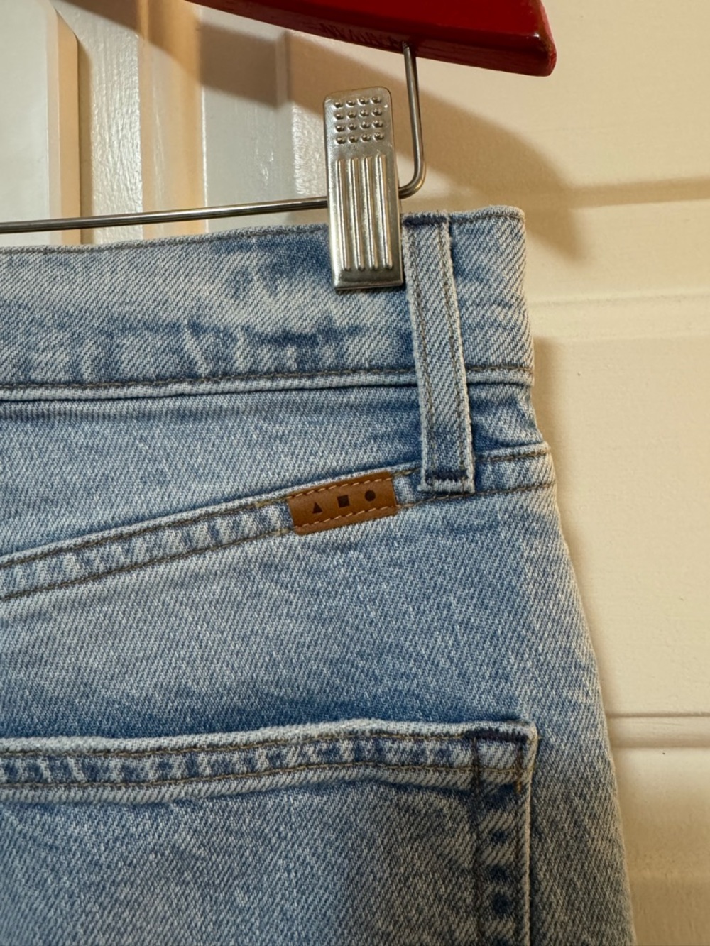 AYR The Secret Sauce Straight Leg Denim Jeans Hero Baby Size 24S $265 - Picture 8 of 11